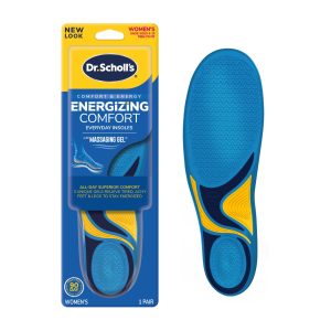 Energizing Comfort with Massaging Gel  Insoles
